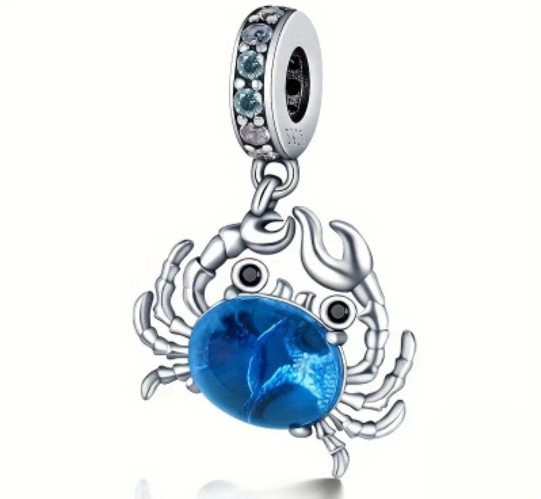 Blue Crab Pendant