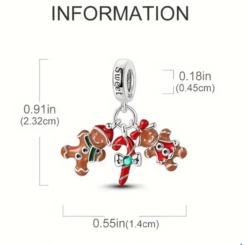 Gingerbread Men Pendant