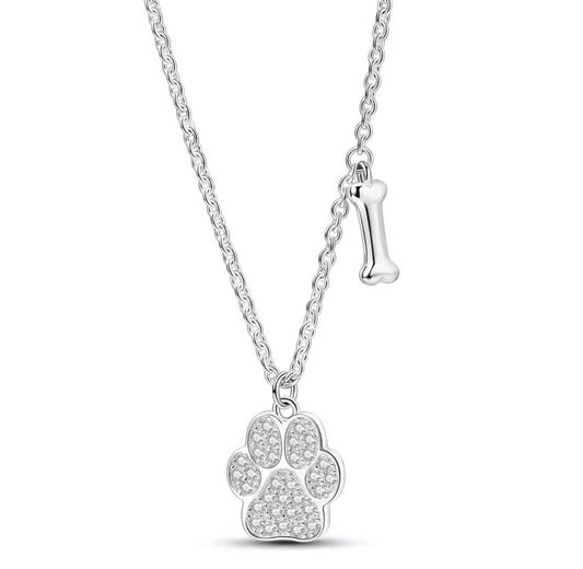 Dog Paw Necklace