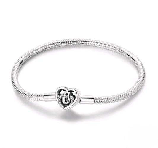 Double Heart Bracelet